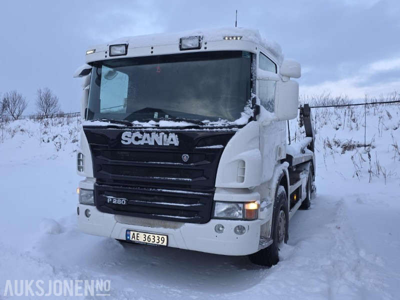 2012 Scania P280 - Liftdumper - 248 000km - Camião multibenne: foto 1 2012 Scania P280 - Liftdumper - 248 000km - Camião multibenne: foto 1