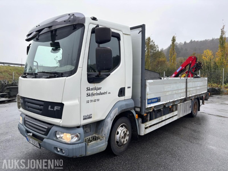 2013 DAF FALF45. HMF Handy 340 kran. 87686km - Camião grua: foto 1 2013 DAF FALF45. HMF Handy 340 kran. 87686km - Camião grua: foto 1