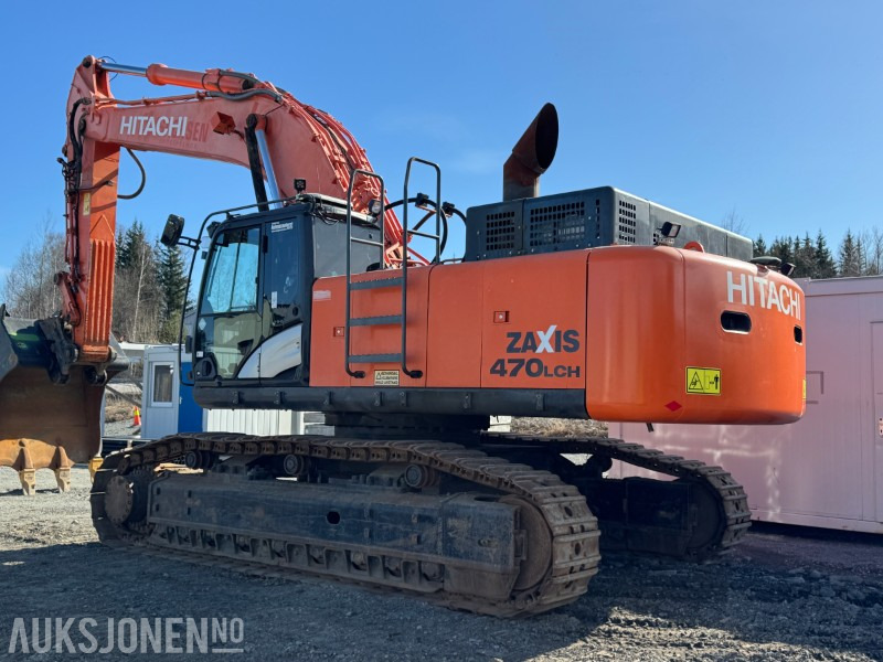 2013 Hitachi ZAXIS ZX470LCH-5B gravemaskin med 2 skuffer. - Escavadeira: foto 2 2013 Hitachi ZAXIS ZX470LCH-5B gravemaskin med 2 skuffer. - Escavadeira: foto 2