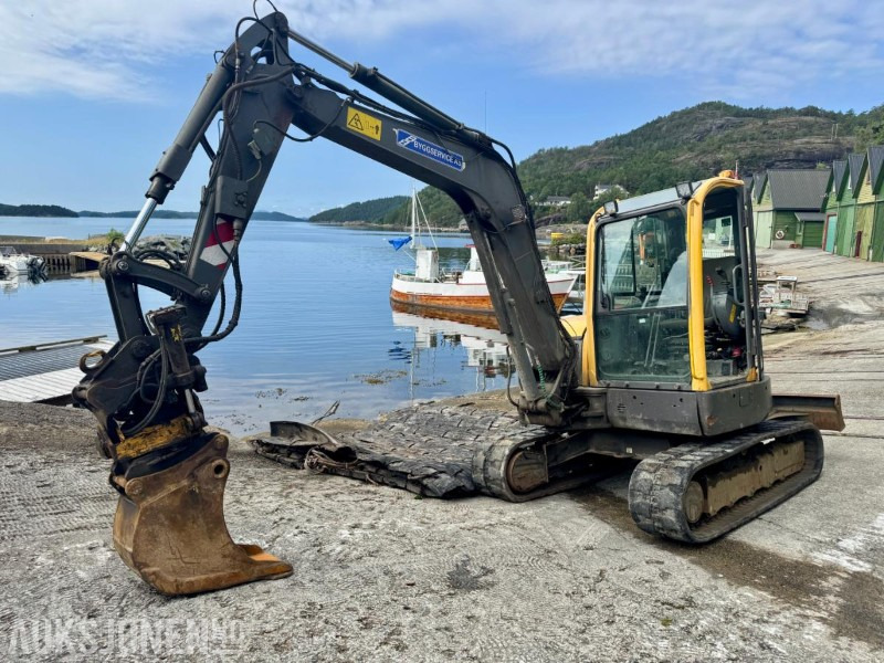 2013 Volvo ECR58 - Gravemaskin - Tiltrotator - 3. Skuffer - Sertifisert - Timer: 6477 - Mini escavadeira: foto 1 2013 Volvo ECR58 - Gravemaskin - Tiltrotator - 3. Skuffer - Sertifisert - Timer: 6477 - Mini escavadeira: foto 1