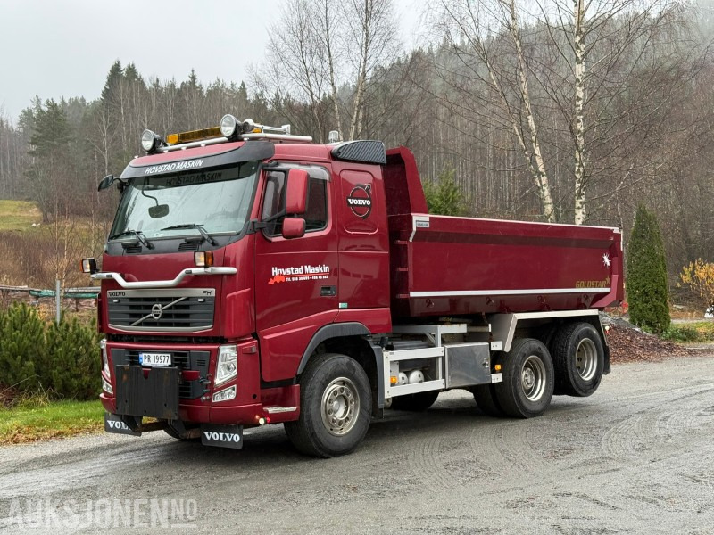 2013 Volvo FH 540 Tippbil / KM 210975 / Løfteboggi / Bladfjærer / Navreduksjon / Maur Kasse – Pen og velholdt - Camião basculante: foto 1 2013 Volvo FH 540 Tippbil / KM 210975 / Løfteboggi / Bladfjærer / Navreduksjon / Maur Kasse – Pen og velholdt - Camião basculante: foto 1