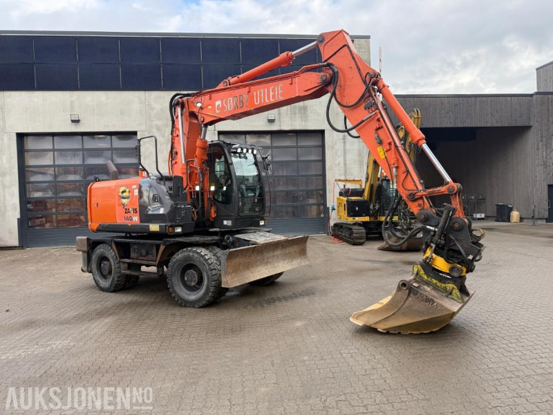 2014 Hitachi Zaxis 140W HJULGRAVER ENGCON ROTOTILT SERVICEHISTORIKK SENTRALSMØRING. - Escavadeira: foto 3 2014 Hitachi Zaxis 140W HJULGRAVER ENGCON ROTOTILT SERVICEHISTORIKK SENTRALSMØRING. - Escavadeira: foto 3