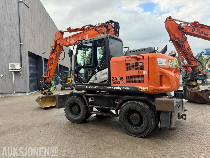 2014 Hitachi Zaxis 140W HJULGRAVER ENGCON ROTOTILT SERVICEHISTORIKK SENTRALSMØRING. - Escavadeira: foto 4 2014 Hitachi Zaxis 140W HJULGRAVER ENGCON ROTOTILT SERVICEHISTORIKK SENTRALSMØRING. - Escavadeira: foto 4