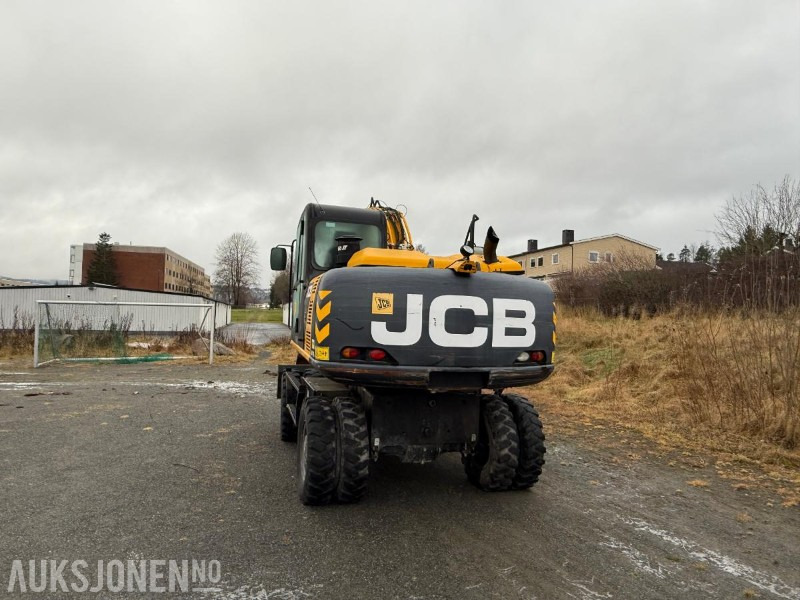 2014 JCB JS145W T4 Hjulgraver - KUN 9.216 arbeidstimer! ENGCON Rototilt, SERTIFISERT! 3 skuffer, sentralsmøring og hurtigkobling, - Escavadeira: foto 5 2014 JCB JS145W T4 Hjulgraver - KUN 9.216 arbeidstimer! ENGCON Rototilt, SERTIFISERT! 3 skuffer, sentralsmøring og hurtigkobling, - Escavadeira: foto 5