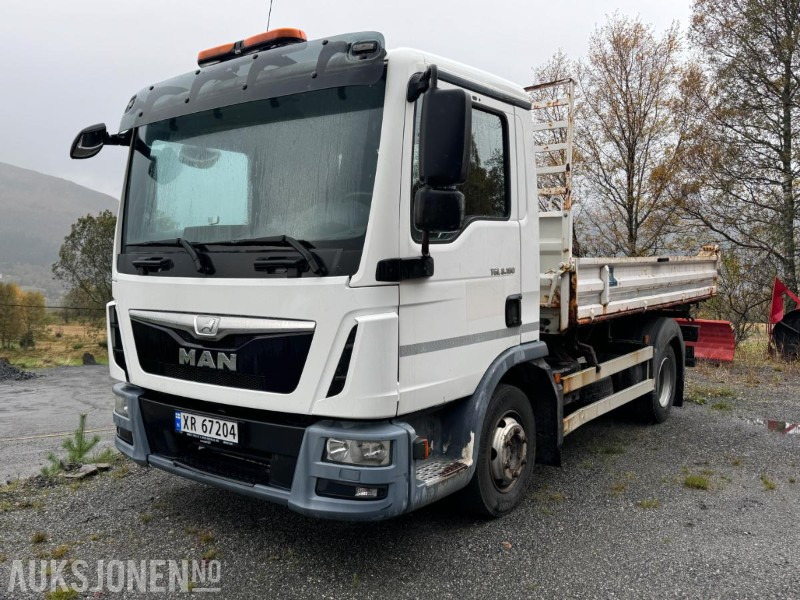 2014 MAN TGL 8.180 Tippbil - Treveistipp - Euro 6 - Gått 150.000 km - Nylig EU godkjent - Camião basculante: foto 1 2014 MAN TGL 8.180 Tippbil - Treveistipp - Euro 6 - Gått 150.000 km - Nylig EU godkjent - Camião basculante: foto 1