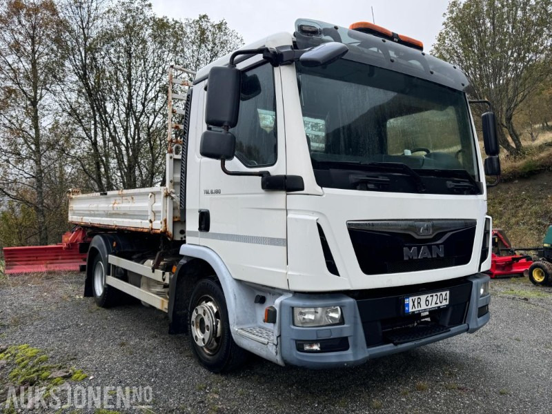 2014 MAN TGL 8.180 Tippbil - Treveistipp - Euro 6 - Gått 150.000 km - Nylig EU godkjent - Camião basculante: foto 3 2014 MAN TGL 8.180 Tippbil - Treveistipp - Euro 6 - Gått 150.000 km - Nylig EU godkjent - Camião basculante: foto 3
