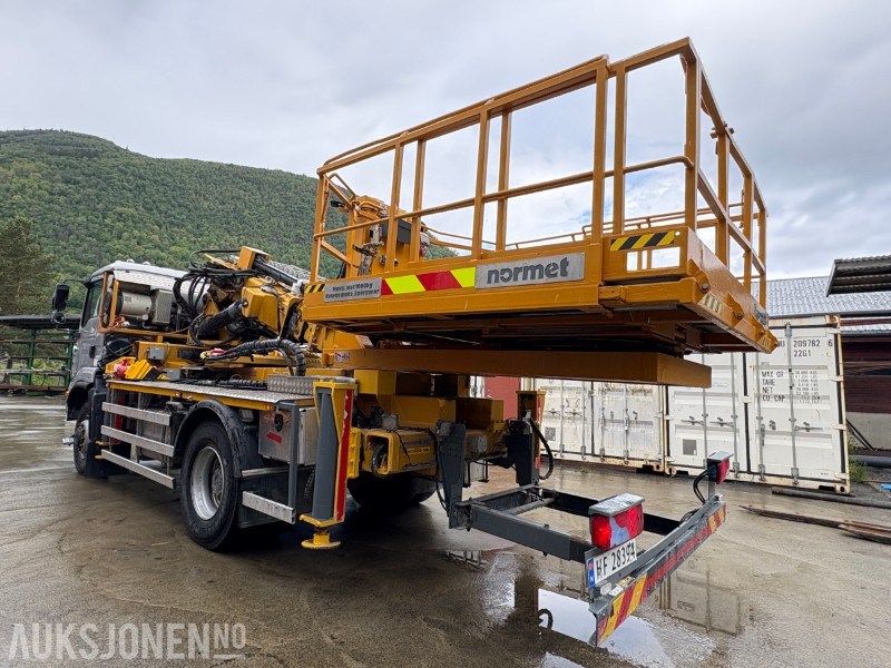 2014 MAN TGM 18.340 Normet Esslift 810 liftbil - 15 888 km - Camião multibenne: foto 4 2014 MAN TGM 18.340 Normet Esslift 810 liftbil - 15 888 km - Camião multibenne: foto 4
