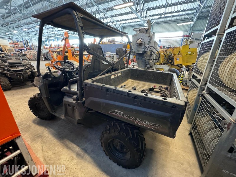 2014 Polaris RANGER DIESEL 800 UTV - 4x4 - 40 km/t - 2 seter - Gått 472 timer / 3638 km - Traktor registrert - Trator: foto 5 2014 Polaris RANGER DIESEL 800 UTV - 4x4 - 40 km/t - 2 seter - Gått 472 timer / 3638 km - Traktor registrert - Trator: foto 5