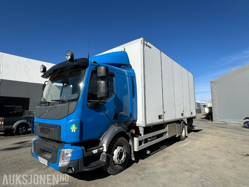 2014 Volvo FL280 4x2 Skapbil - Zepro 2T Bakløft - Varme i skap - Full åpning - Service - 130169KM - Camião furgão: foto 1 2014 Volvo FL280 4x2 Skapbil - Zepro 2T Bakløft - Varme i skap - Full åpning - Service - 130169KM - Camião furgão: foto 1
