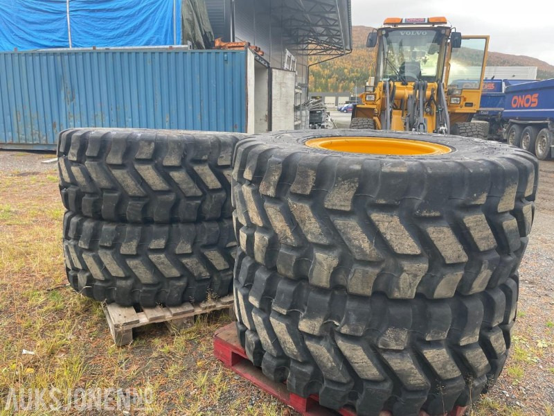 2015 4 Stk 20,5/25 GoodYear hjullasterdekk - Pá carregadora de rodas: foto 5 2015 4 Stk 20,5/25 GoodYear hjullasterdekk - Pá carregadora de rodas: foto 5