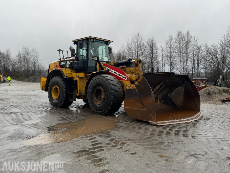 2015 CAT 966M FOREST MACHINE HJULLASTER, VEKT, SENTRALSMØRING, FULL SERVICEHISTORIKK, SKUFFE - Pá carregadora de rodas: foto 3 2015 CAT 966M FOREST MACHINE HJULLASTER, VEKT, SENTRALSMØRING, FULL SERVICEHISTORIKK, SKUFFE - Pá carregadora de rodas: foto 3