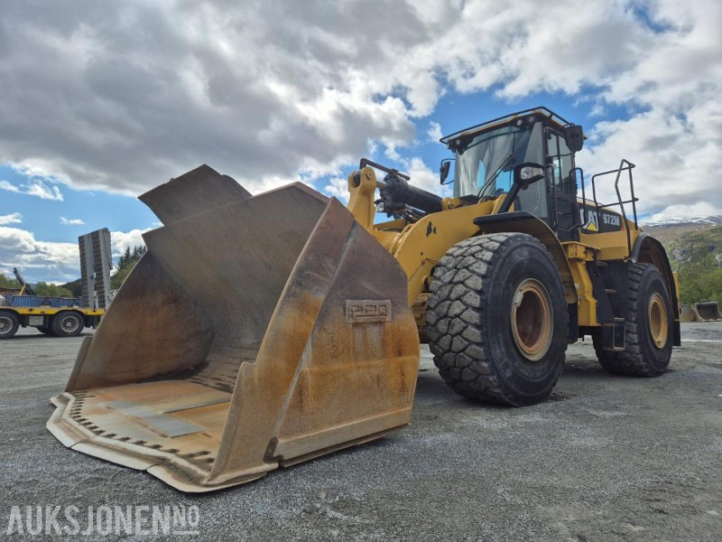 2015 Cat 972M 4x4 hjullaster med skuff - Pá carregadora de rodas: foto 1 2015 Cat 972M 4x4 hjullaster med skuff - Pá carregadora de rodas: foto 1