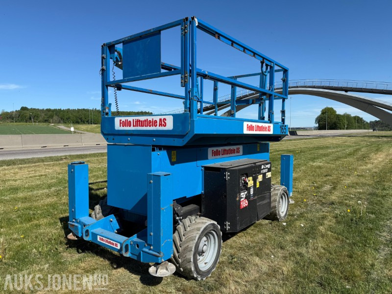 2015 Genie 4069 BE Hybrid terreng sakselift, årskontroll, merkefrie hjul - Plataforma aérea: foto 2 2015 Genie 4069 BE Hybrid terreng sakselift, årskontroll, merkefrie hjul - Plataforma aérea: foto 2
