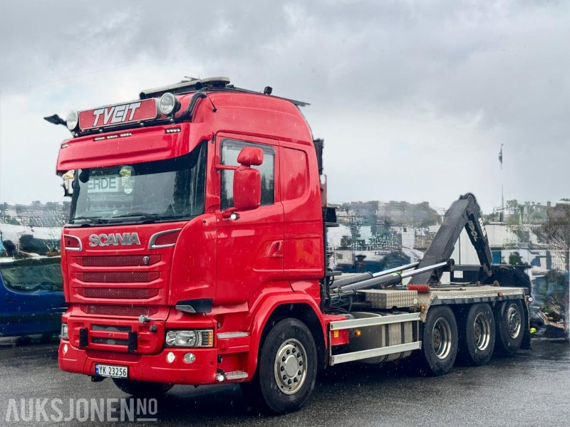 2015 Scania R-serie – Krokbil 8x4 - Joab krok - Eu-godkjent til 3/26 - Km: 308323 - Camião polibenne: foto 1 2015 Scania R-serie – Krokbil 8x4 - Joab krok - Eu-godkjent til 3/26 - Km: 308323 - Camião polibenne: foto 1
