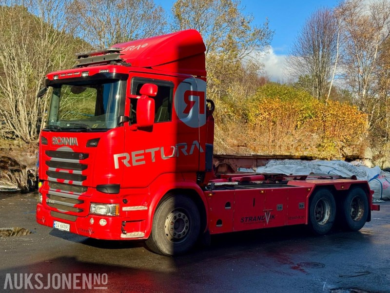 2015 Scania R490-6x2-Euro6T- Eu-godkjent til 01/26 - Km: 379186 - Camião polibenne: foto 1 2015 Scania R490-6x2-Euro6T- Eu-godkjent til 01/26 - Km: 379186 - Camião polibenne: foto 1