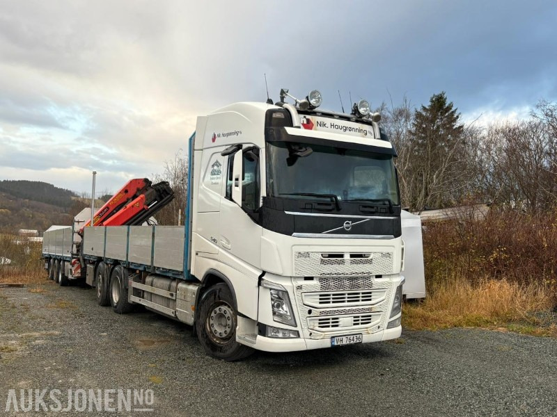 2015 VOLVO FH540 6X2 Euro6 Kranbil med Palfinger PK16502 - Camião grua: foto 3 2015 VOLVO FH540 6X2 Euro6 Kranbil med Palfinger PK16502 - Camião grua: foto 3
