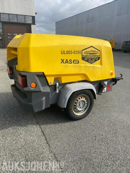 2016 Atlas Copco XAS 68KD luftkompressor - 1367 timer. - Máquina de perfuração: foto 1 2016 Atlas Copco XAS 68KD luftkompressor - 1367 timer. - Máquina de perfuração: foto 1