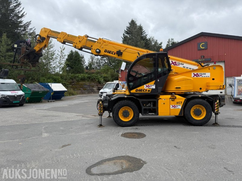 2016 Dieci PEGASUS 50.21 RUNDTOMSVINGENDE TELESKOPTRUCK M/PALLEGAFLER OG SKUFF - SERVICEHISTORIKK - Empilhador telescópico: foto 3 2016 Dieci PEGASUS 50.21 RUNDTOMSVINGENDE TELESKOPTRUCK M/PALLEGAFLER OG SKUFF - SERVICEHISTORIKK - Empilhador telescópico: foto 3