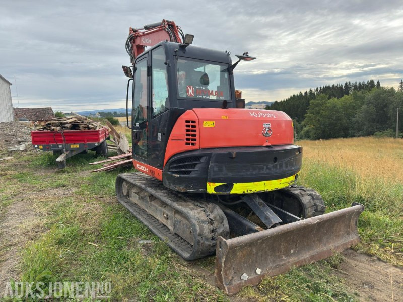 2016 Kubota KX080-4 Sentralsmøring Sertifisering 07/2025 - Escavadeira: foto 4 2016 Kubota KX080-4 Sentralsmøring Sertifisering 07/2025 - Escavadeira: foto 4
