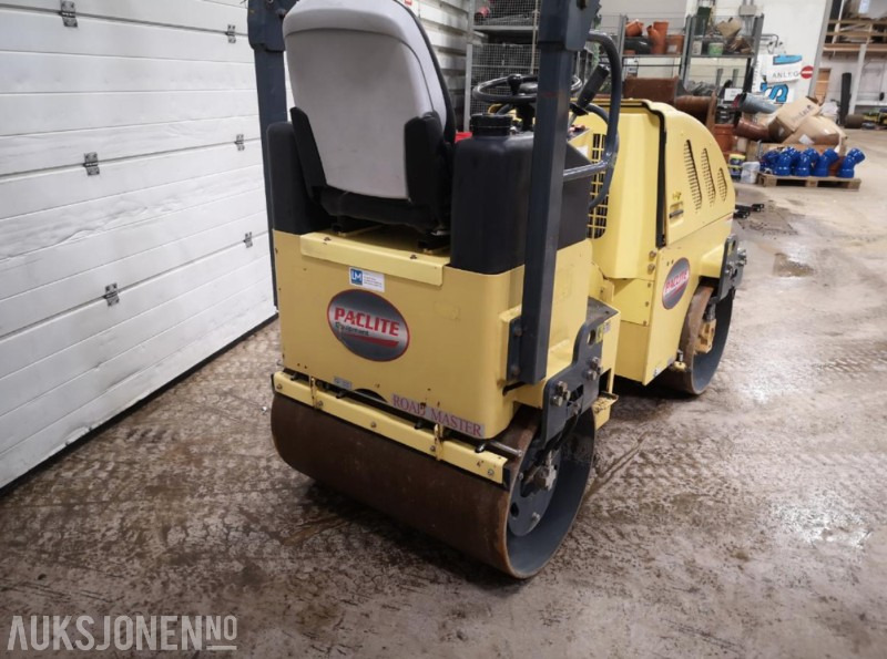 2016 PacLite RM900D, Tandemvals, kun 167 timer, Kubota motor, Perfekt til asfaltering - Rolo: foto 3 2016 PacLite RM900D, Tandemvals, kun 167 timer, Kubota motor, Perfekt til asfaltering - Rolo: foto 3