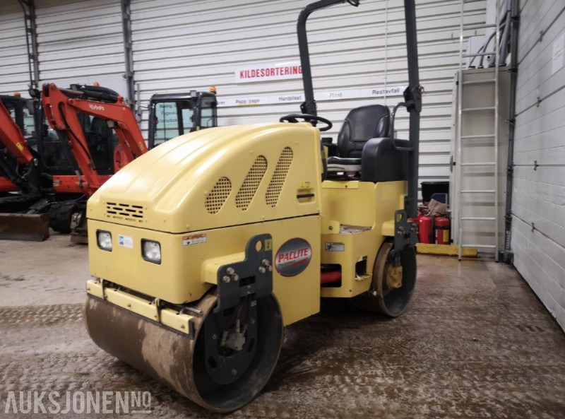 2016 PacLite RM900D, Tandemvals, kun 167 timer, Kubota motor, Perfekt til asfaltering - Rolo: foto 1 2016 PacLite RM900D, Tandemvals, kun 167 timer, Kubota motor, Perfekt til asfaltering - Rolo: foto 1