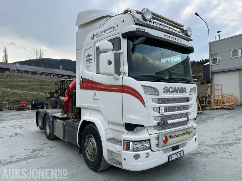 2016 Scania R580 med Effer 305/6S kran selges – klar for bruk! - Camião grua: foto 2 2016 Scania R580 med Effer 305/6S kran selges – klar for bruk! - Camião grua: foto 2