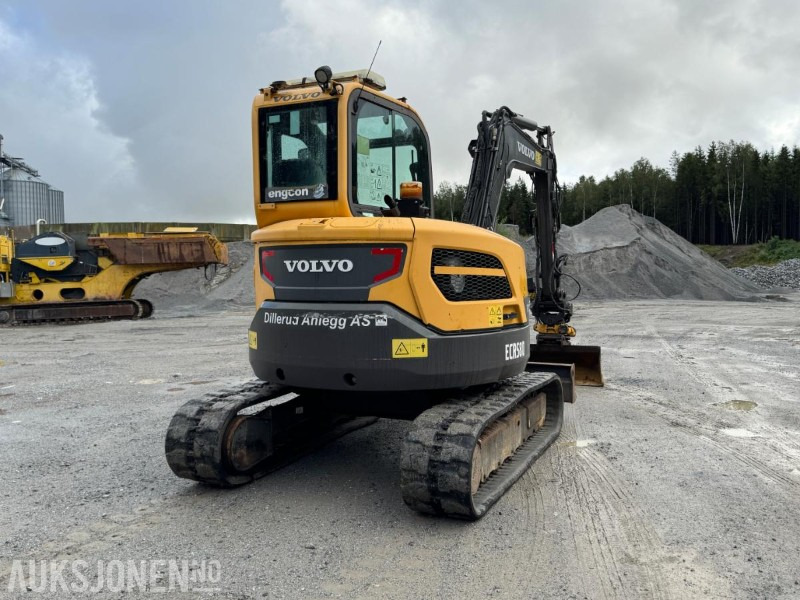2016 Volvo ecr58d beltegraver 4301t, tiltrotator, pusseskuff,steinskuff - Mini escavadeira: foto 4 2016 Volvo ecr58d beltegraver 4301t, tiltrotator, pusseskuff,steinskuff - Mini escavadeira: foto 4