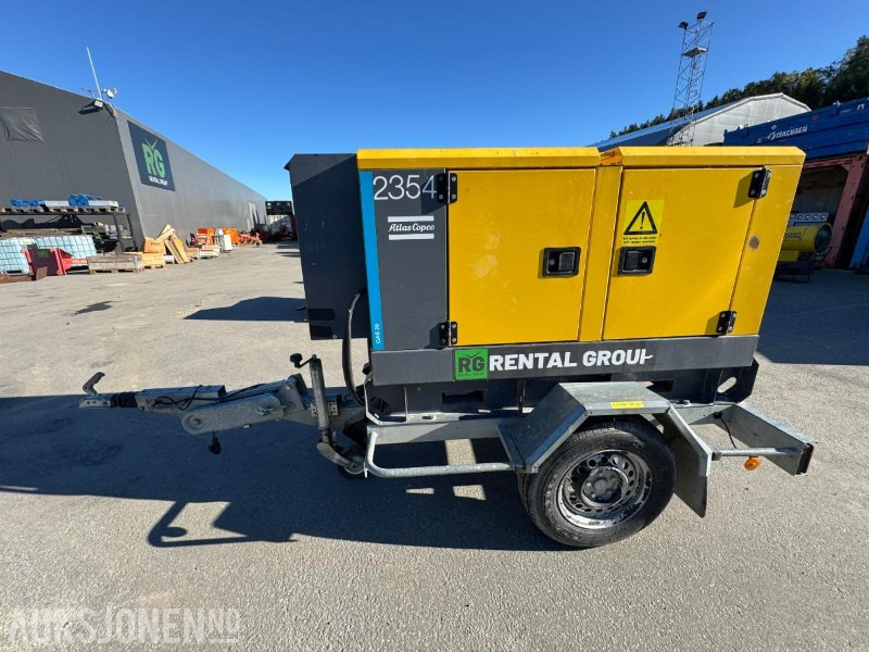 2017 Atlas Copco QAS 20 strømaggregat 20KVA / rep objekt - Equipamento de construção: foto 2 2017 Atlas Copco QAS 20 strømaggregat 20KVA / rep objekt - Equipamento de construção: foto 2