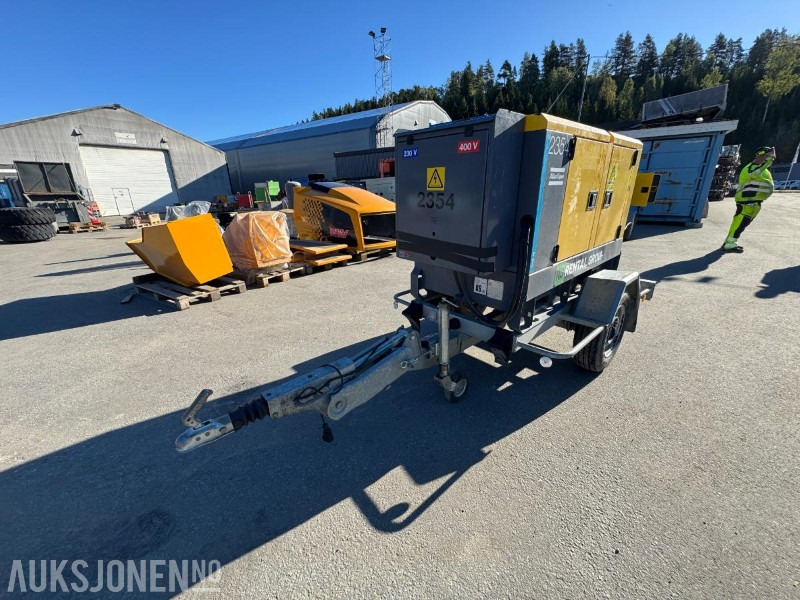 2017 Atlas Copco QAS 20 strømaggregat 20KVA / rep objekt - Equipamento de construção: foto 1 2017 Atlas Copco QAS 20 strømaggregat 20KVA / rep objekt - Equipamento de construção: foto 1