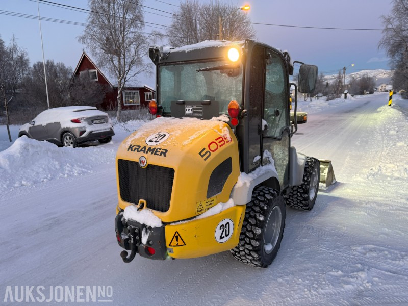 2017 KramerAllrad 5035 - Pallegaffler - Planeringsskuffe - 1543T - Pá carregadora de rodas: foto 5 2017 KramerAllrad 5035 - Pallegaffler - Planeringsskuffe - 1543T - Pá carregadora de rodas: foto 5