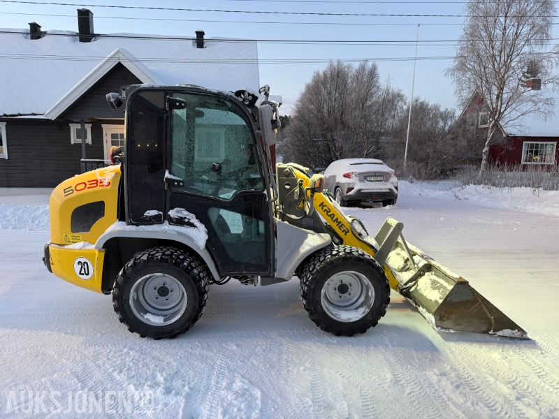 2017 KramerAllrad 5035 - Pallegaffler - Planeringsskuffe - 1543T - Pá carregadora de rodas: foto 4 2017 KramerAllrad 5035 - Pallegaffler - Planeringsskuffe - 1543T - Pá carregadora de rodas: foto 4