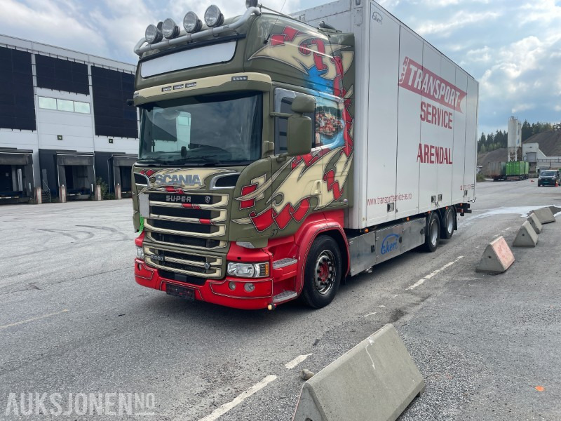 2017 Scania R-580 Ekeriskap m/full sideåpning - Camião furgão: foto 2 2017 Scania R-580 Ekeriskap m/full sideåpning - Camião furgão: foto 2
