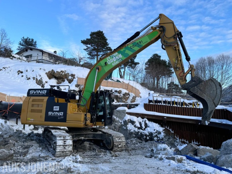 2018 Cat 323FL Z-Line - Elektrisk gravemaskin med R8 Rototilt - Sentralsmøring - 3 skuffer - Makin 3D GPS Maskinstyring - Escavadeira: foto 2 2018 Cat 323FL Z-Line - Elektrisk gravemaskin med R8 Rototilt - Sentralsmøring - 3 skuffer - Makin 3D GPS Maskinstyring - Escavadeira: foto 2