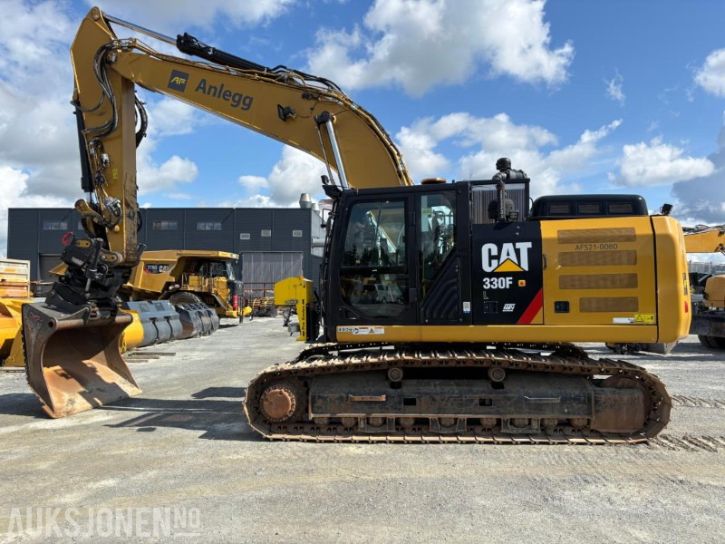 Escavadeira 2018 Cat 330F beltegraver med BORTÅRN: foto 7