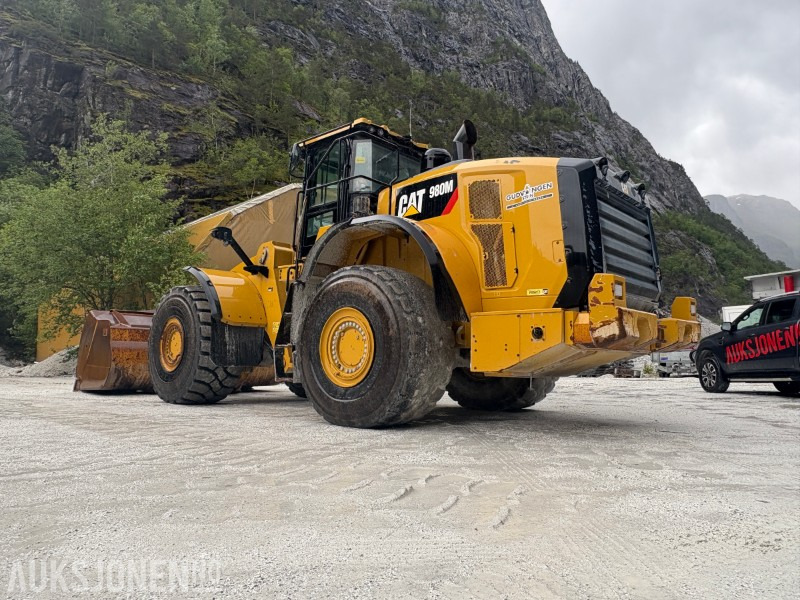 2018 Cat 980M - KUN 1 eier - serviceavtale - sertifisert til 9/25 - Pá carregadora de rodas: foto 5 2018 Cat 980M - KUN 1 eier - serviceavtale - sertifisert til 9/25 - Pá carregadora de rodas: foto 5
