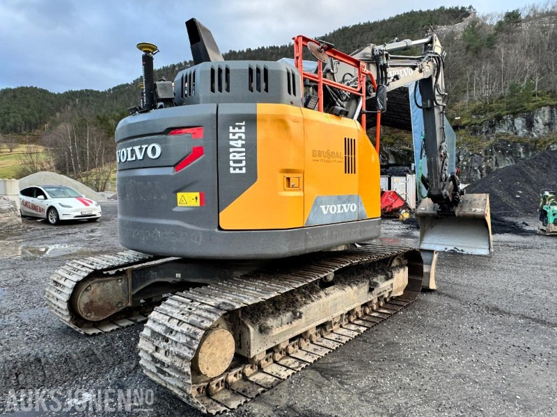 2018 Volvo ECR145EL - 16,5 tonns gravemaskin - Knekkbom - Leica GPS - Sentralsmøring - Bunkringspumpe - 2 skuffer - Sertifiseres før salg - Escavadeira: foto 4 2018 Volvo ECR145EL - 16,5 tonns gravemaskin - Knekkbom - Leica GPS - Sentralsmøring - Bunkringspumpe - 2 skuffer - Sertifiseres før salg - Escavadeira: foto 4
