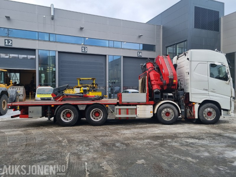 2018 Volvo FH 8X4 kranbil/planbil dobbel styrbar og jib - Camião grua: foto 5 2018 Volvo FH 8X4 kranbil/planbil dobbel styrbar og jib - Camião grua: foto 5