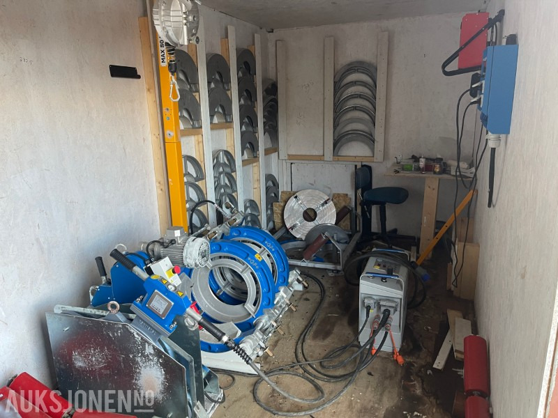 2019 Georg Fisher Omicron TOP 2,0 500 selges komplett med container - Equipamento de construção: foto 1 2019 Georg Fisher Omicron TOP 2,0 500 selges komplett med container - Equipamento de construção: foto 1