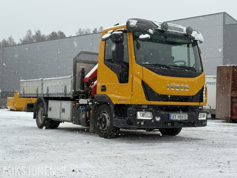 2019 Iveco Eurocargo 100-210 kranbil med tipp - KUN 70 177 km! - Camião grua: foto 2 2019 Iveco Eurocargo 100-210 kranbil med tipp - KUN 70 177 km! - Camião grua: foto 2