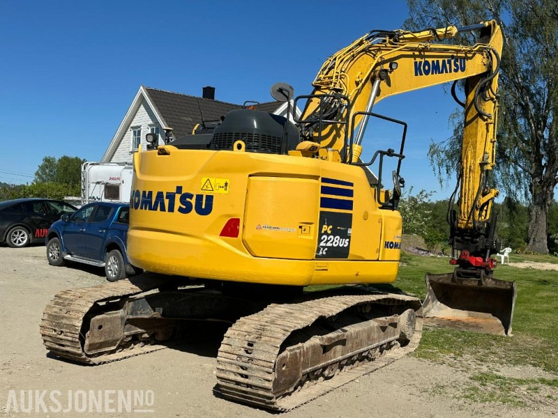 2019 Komatsu PC228USLC-11 - Gravemaskin - Tiltrotator R8 - Topcon GPS - 2skuffer - Sentralsmøring - 4467timer - Escavadeira: foto 4 2019 Komatsu PC228USLC-11 - Gravemaskin - Tiltrotator R8 - Topcon GPS - 2skuffer - Sentralsmøring - 4467timer - Escavadeira: foto 4