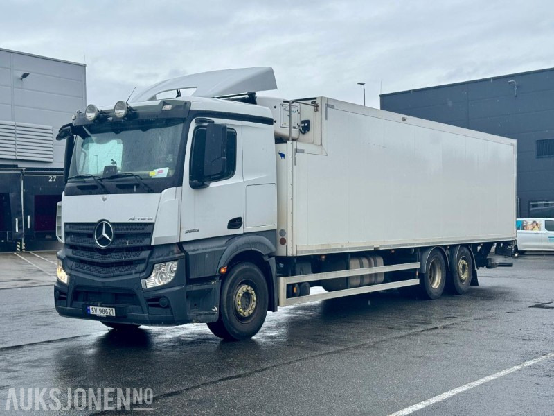 2019 Mercedes-Benz ACTROS - 6x2 - Eu-godkjent til 07/26 - Km: 150607 - Camião furgão: foto 1 2019 Mercedes-Benz ACTROS - 6x2 - Eu-godkjent til 07/26 - Km: 150607 - Camião furgão: foto 1