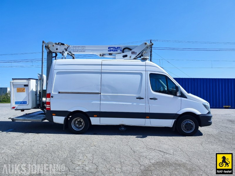 2019 Mercedes-Benz Sprinter med SAFI SCJ 14 14m personløfter - Plataforma aérea: foto 3 2019 Mercedes-Benz Sprinter med SAFI SCJ 14 14m personløfter - Plataforma aérea: foto 3