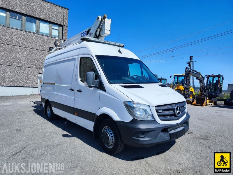 2019 Mercedes-Benz Sprinter med SAFI SCJ 14 14m personløfter - Plataforma aérea: foto 4 2019 Mercedes-Benz Sprinter med SAFI SCJ 14 14m personløfter - Plataforma aérea: foto 4