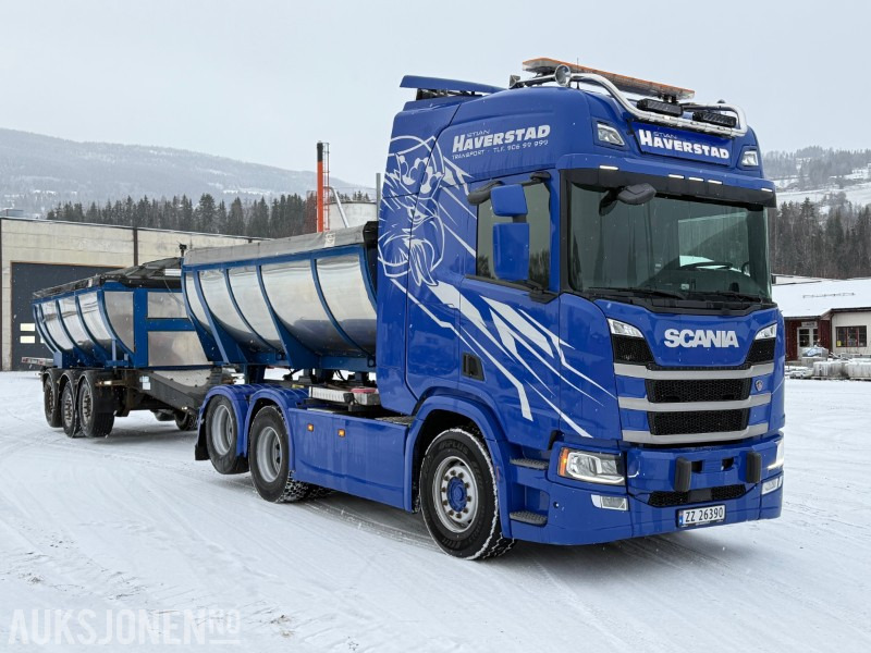 2019 Scania R-serie 6x2NB kombibil - Brøyterigget - Camião basculante: foto 2 2019 Scania R-serie 6x2NB kombibil - Brøyterigget - Camião basculante: foto 2