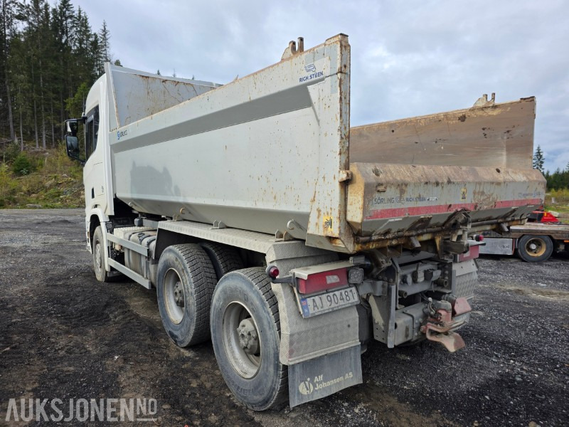 Camião basculante 2019 Scania R580 6X4 EURO6 tippbil nylig EU-godkjent: foto 7