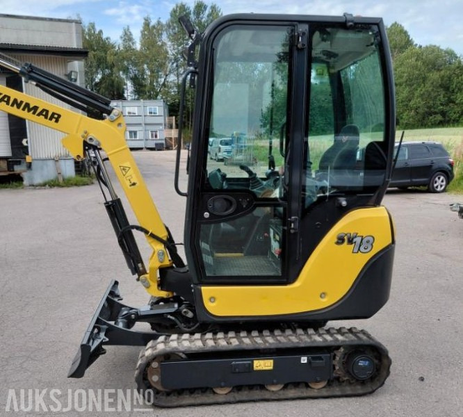 2019 Yanmar SV 18 MINIGRAVER 1900 timer - MVA-FRI - Mini escavadeira: foto 2 2019 Yanmar SV 18 MINIGRAVER 1900 timer - MVA-FRI - Mini escavadeira: foto 2