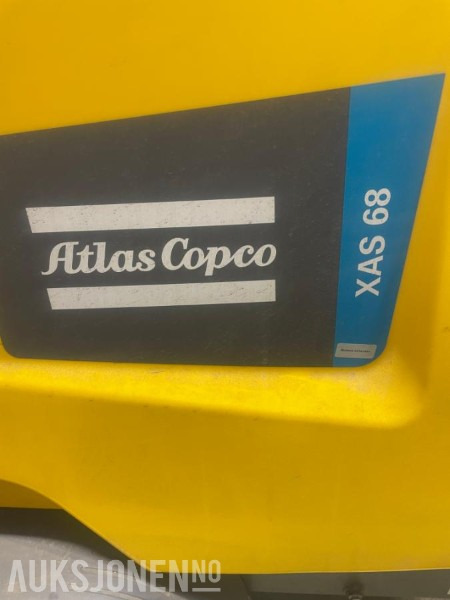 2020 Atlas Copco XAS 68 - Máquina de perfuração: foto 3 2020 Atlas Copco XAS 68 - Máquina de perfuração: foto 3