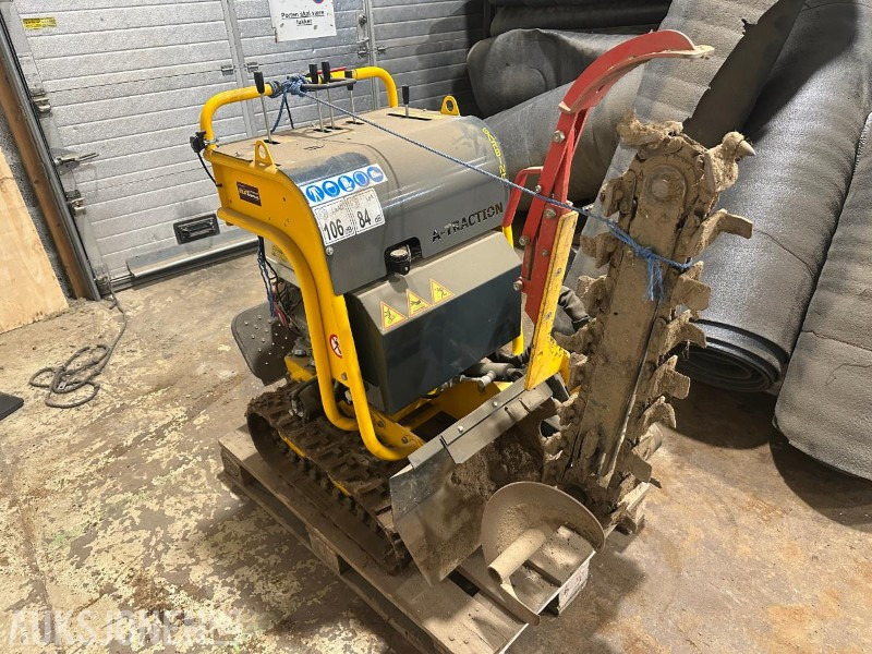 2020 Gabin MAK A-Traction - Beltegående kjedegraver med ståplate - Gått 10 timer - Equipamento de construção: foto 1 2020 Gabin MAK A-Traction - Beltegående kjedegraver med ståplate - Gått 10 timer - Equipamento de construção: foto 1