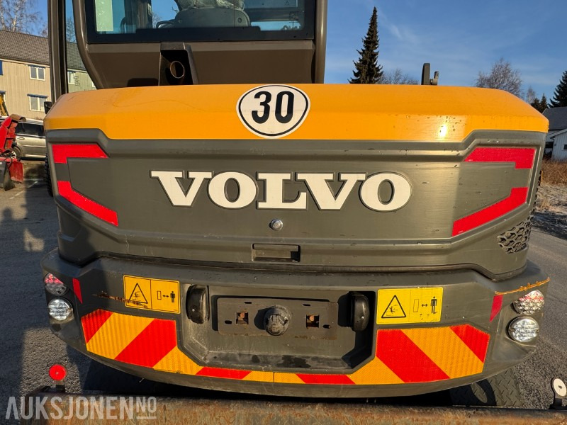 Escavadeira 2020 Volvo EW60E HJULGRAVER MED TOLTROTATOR OG 2 SKUFFER: foto 9