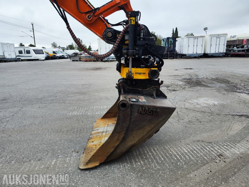 Escavadeira 2021 Hitachi ZX135US-6 med 3D maskinstyring, tiltrotator og 3 skuffer: foto 15